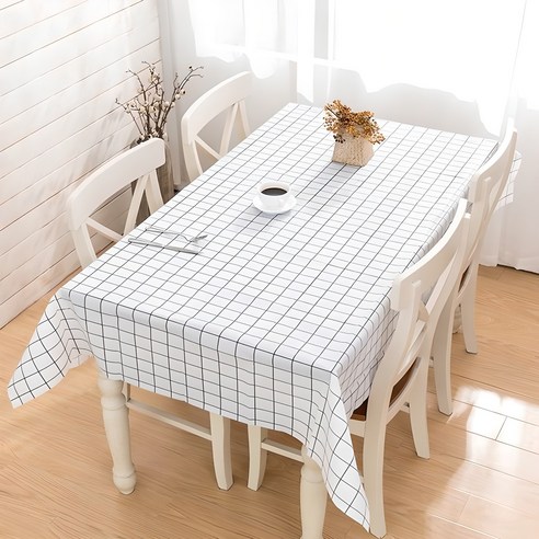 "앗! 쏟았네?" 식탁 위 5초, 멘붕 대신 안도의 미소를 짓게 해 줄 마법! 방수테이블보